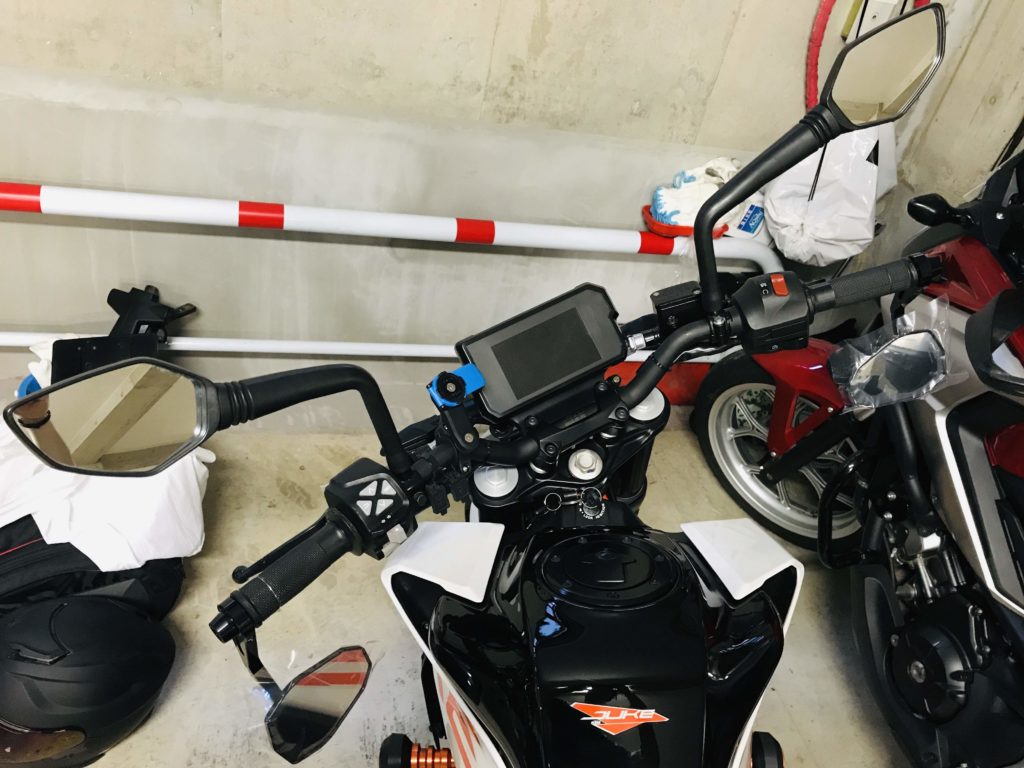 KTM Duke 890 KTM power parts バーエンドミラー - ミラー